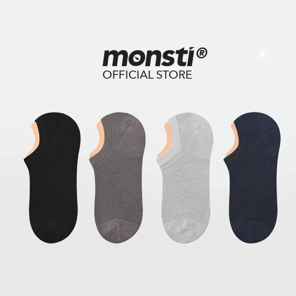 Vớ ngắn cotton lưới unisex siêu tiện dụng - Hình ảnh 4